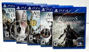 Assassin's Creed Bundle w/ 5 games - PS4 - New | Factory Sealed | READ DESCRIPTI - Picture 1 of 22