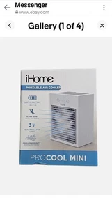 IHome Portable Air Cooler-PROCOOL MINI NEW IHome Portable Air Cooler-PROCOOL - Picture 1 of 6