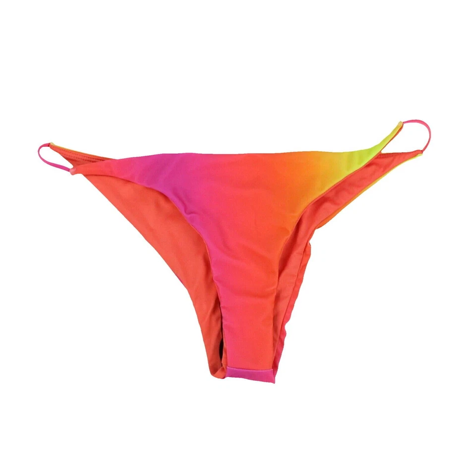 Volcom Juniors Multicolor I Dip U Cheeky Bikini Bottoms L81515 Size Small