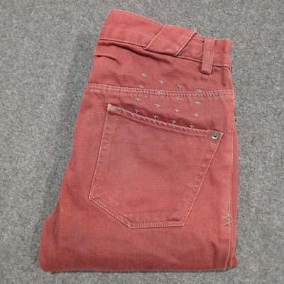 Ksubi Chitch Burgundy Skinny Denim Jeans Button Fly Men's Size 28x33 - image 1 of 4