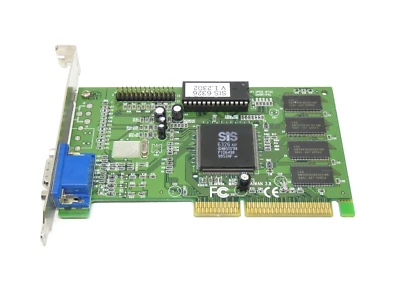 SIS 6326AGP 8MB VGA Card - AGP Slot - Image 1 of 2
