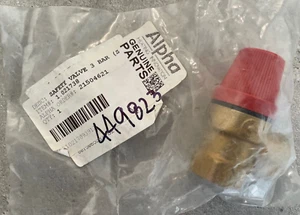 Alpha Ocean Style 80 Pressure Relief Safety Valve 3 Bar PRV 1.021738 New Genuine - Picture 1 of 7