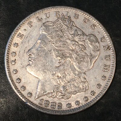 1882-O Morgan Silver Dollar - High Quality Scans #L565 - Image 1 of 2