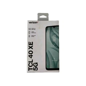 Verizon TCL 40 XE 5G, 64GB, Black - Prepaid Smartphone Brand New In Hand - Picture 1 of 4