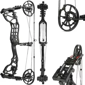 Archery Dual-Use Compound Bow Alloy 20-70lbs Bow Hunting Shooting RH LH - Picture 1 of 13