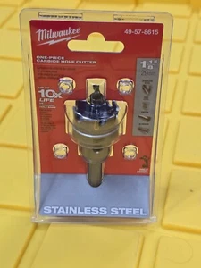 ⚡️ Cortador de orificios de carburo de una pieza Milwaukee 49-57-8615 1-1/8" NUEVO - Imagen 1 de 3