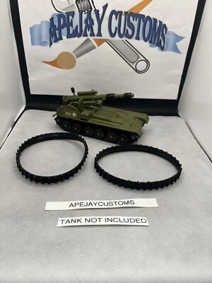 1 PAR DE PISTAS PARA Dinky Toys 155 mm móvil #654 Foto 1 de 4