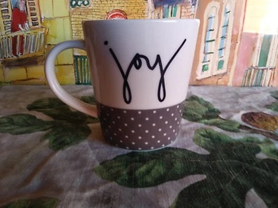 Taza de café de porcelana ED Ellen DeGeneres Joy 16 oz Foto 1 de 4