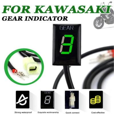 Indicador de pantalla de engranaje de 1-6 velocidades para motocicleta Kawasaki Versys 650 2010-2018 Foto 1 de 4