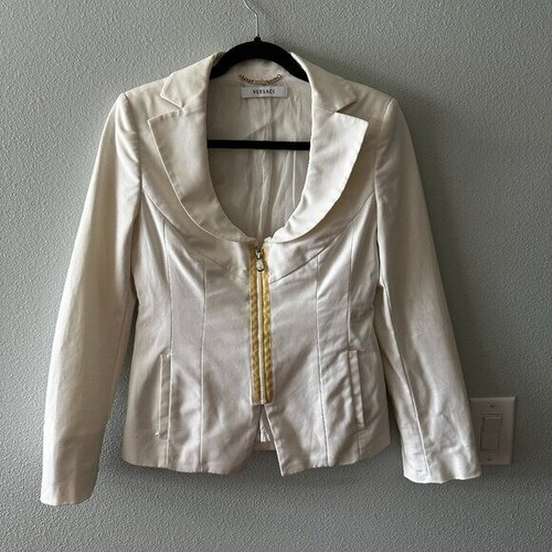 Blazer giacca bianco Gianni Versace COME È BUONE CONDIZIONI taglia IT 42