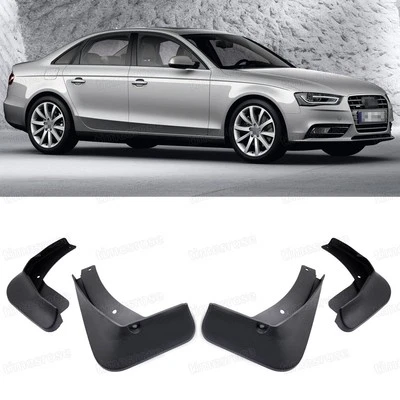 4 guardabarros guardabarros guardabarros guardabarros coche para Audi A4 sedán 2013 2014 2015 Foto 1 de 4