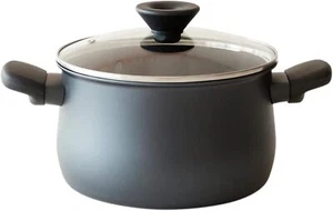 MEYER Frying Pan Midnight Double Handed Pot 7.9in Aluminum MNHW20 New - Picture 1 of 9
