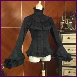 Heiß japanische Damen Lolita Langarm Chiffon Bluse Shirt Lolita Kawaii Party - Bild 1 von 29