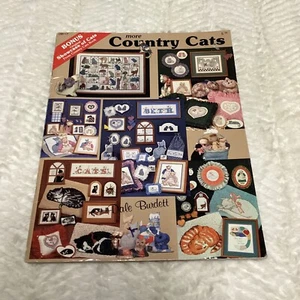 Vintage More Country Cats Dale Burdett Kitty Cat Pattern Booklet Magazine - Picture 1 of 5