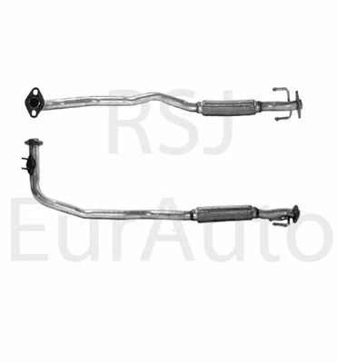 Tubo de escape delantero BM70252 TOYOTA STARLET 1.3i12v (EP81; motor 2E-E) 3/90-1/96 Foto 1 de 3