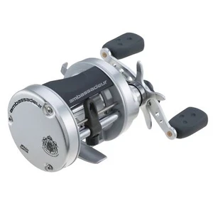 Ambassadeur S Baitcast Round Fishing Reel 6500 Left-handed Conventional Reel - Picture 1 of 8