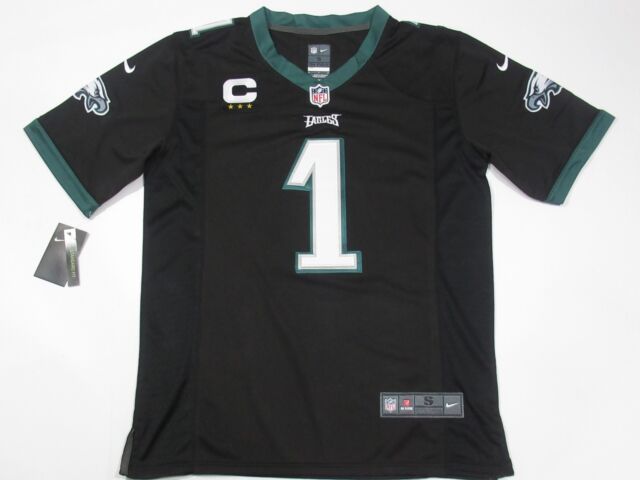 Men's Eagles Gold & Kelly Vapor Jersey - All Stitched