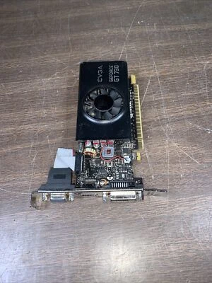 EVGA GEFORCE GT 730 2GB DDR3 PCIE GPU GRAPHICS - Image 1 of 4