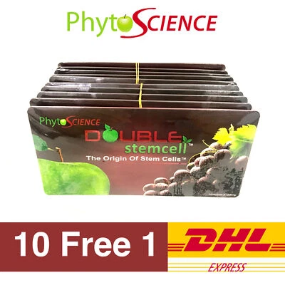 Compre 10 grátis 1 pilha-tronco Phytoscience célula-tronco dupla uva maçã EXP 2028 - Imagem 1 de 4