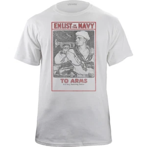 Vintage Navy Recruiting Poster Grafik T-Shirt - Bild 1 von 8