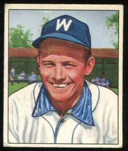 1950 Bowman #54 Gil Coan Washington Senators - Low # - Picture 1 of 2