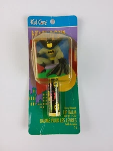 Bálsamo labial Batman & Robin para cuidado infantil 0,15 oz. De colección con sabor a cereza caducó 1995 - Imagen 1 de 10