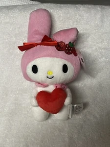 Sanrio Hello Kitty & Friends Valentine's Day My Melody Plush 8" - Picture 1 of 2