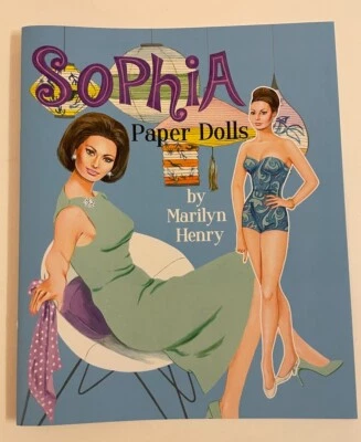 **Classic Hollywood Star ** SOPHIA LOREN PAPER DOLL BOOK by Marilyn Henry
