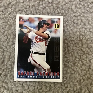 RAFAEL PALMEIRO 1995 BAZOOKA TOPPS BASEBALL CARD - Baltimore Orioles  - Picture 1 of 2