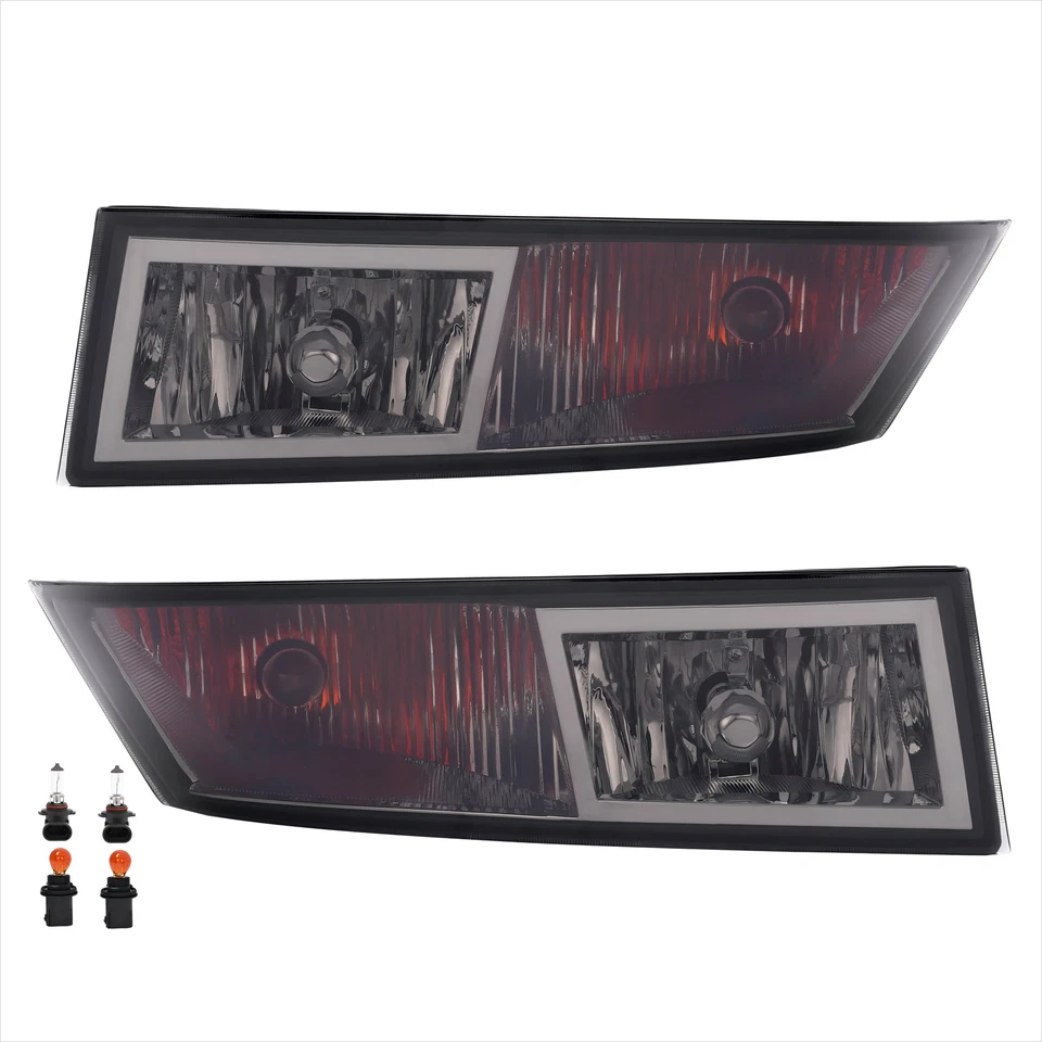 2PCS Smoke Front Fog Lights W/Turn Signal For Cadillac Escalade/ESV/EXT 07-14 - Image 1 of 4