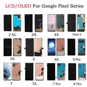 Google Pixel 2 XL 5A 6 6A 6 Pro 7 7A 7 Pro 8 Pro LCD/OLED Screen Assembly 5G Lot - Picture 1 of 92