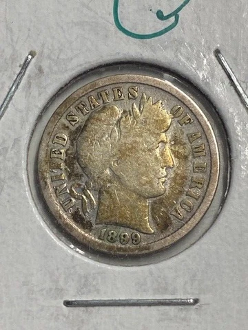 1899-s Barber Dime, 99 Cent Shipping Offer, better date, condition Cover