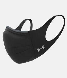 Under Armour Sportsmask Featherweight - Black/Silver Chrome S/M