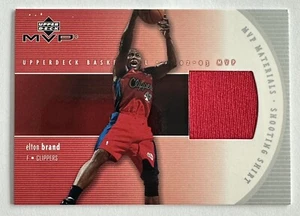 2002-2003 Upper Deck - #EB-S MVP Materials Elton Brand Game Worn Shooting Shirt - Picture 1 of 2