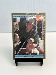 Nolan Ryan Rangers 1992  MLB Factory Sealed Coca-Cola 4 Card Pack 1992 Vintage - Picture 1 of 10