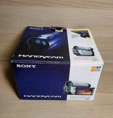 Sony DCR-DVD110E Camcorder | Charger | Boxed | Good Condition  - Image 1 of 4