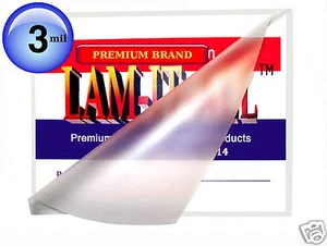 300/pack LAM-IT-ALL 3 Mil Hot Laminating Pouches 9 x 14-1/2 Legal size 9x14.5 - Picture 1 of 7