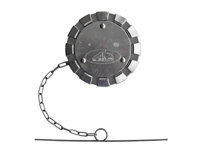 "Tapa de combustible Road Superior 3 1/2"" nominal 8 TPI aluminio diésel sin bloqueo" Foto 1 de 4