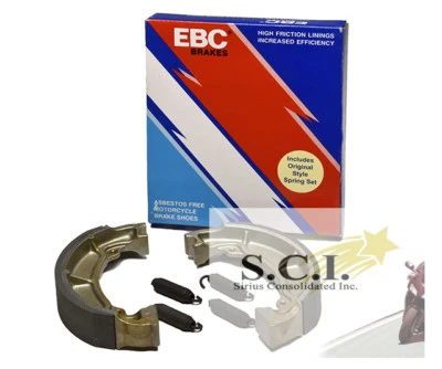 KAWASAKI KL250 KX250 KDX250 KDX400 KDX420 EBC705 FRONT BRAKE SHOES AND SPRINGS - Image 1 of 4