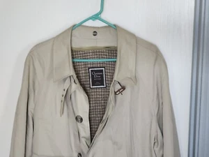Christian Dior Homme men's rain trench coat 44r Large - Extra Large beige - Picture 1 of 18