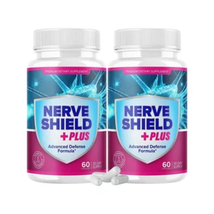 2-Pack Nerve Shield Plus Advanced Defense Formula - 120 Capsules - Picture 1 of 6