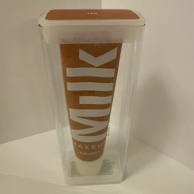 New in box MILK MAKEUP ~ BLUR LIQUID MATTE FOUNDATION  TAN  1 OZ BOXED - Image 1 of 3