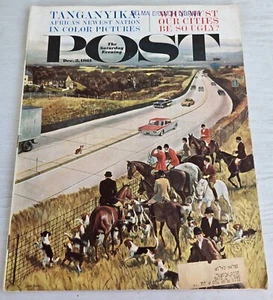 VTG. SATURDAY EVENING POST MAGAZINE DECEMBER 2 1961 - Picture 1 of 5