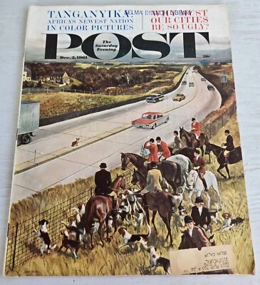 VTG. SATURDAY EVENING POST MAGAZINE DECEMBER 2 1961 - Image 1 of 4