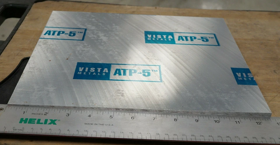 1/2" Thick 11 5/8" x 12 5/8" Precision Machined AA 5083 Aluminum Tooling Plate - Image 1 of 3