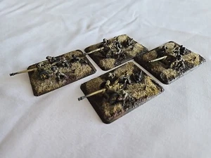4 X Flames of War: German Fallschirmjäger 7.5cm Tank Hunter Platoon Painted - Picture 1 of 7