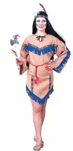 Native American Indian Princess Standard Adult Costume - Picture 1 of 1