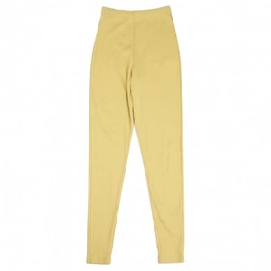 ISSEY MIYAKE Rib Cotton Leggings Size M(K-130904) - Picture 1 of 9