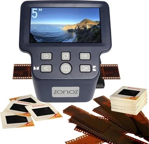 zonoz FS-5 Digital Film & Diascanner - Konvertiert 35mm, 126, 110, Super 8 &... - Bild 1 von 8