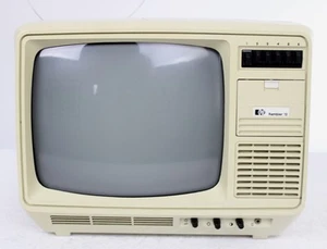 Vintage PYE Rambler 12, Black & White 1970's Portable Television TV FREEPOST - Picture 1 of 11